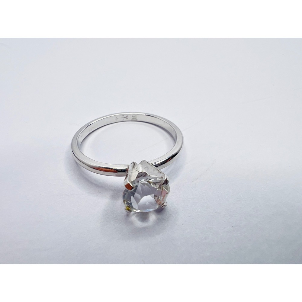 Vintage Uncas Mfg Co
Faux Diamond Ring Engagement Solitaire Brilliant